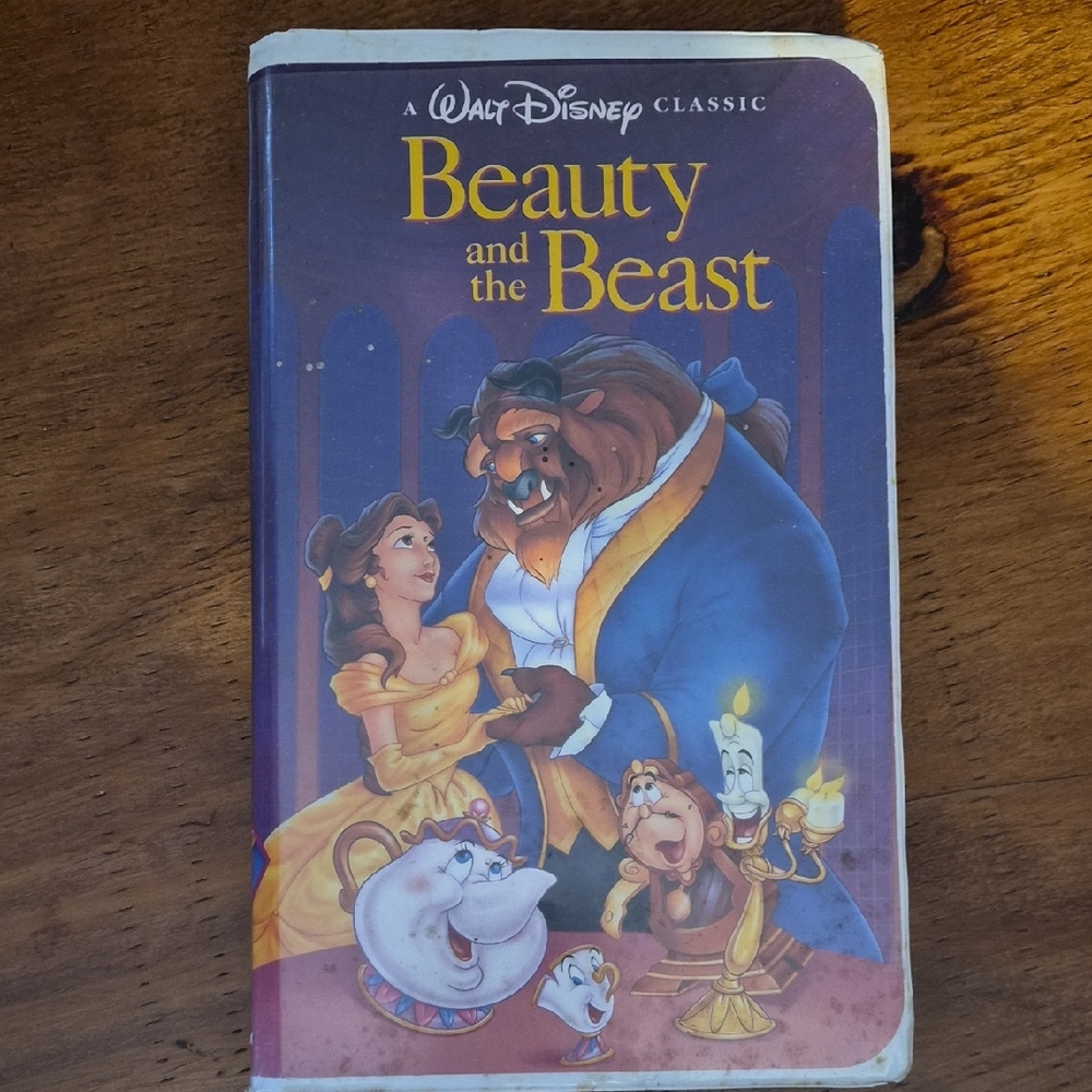 Disney Beauty and the Beast VHS Black Diamond